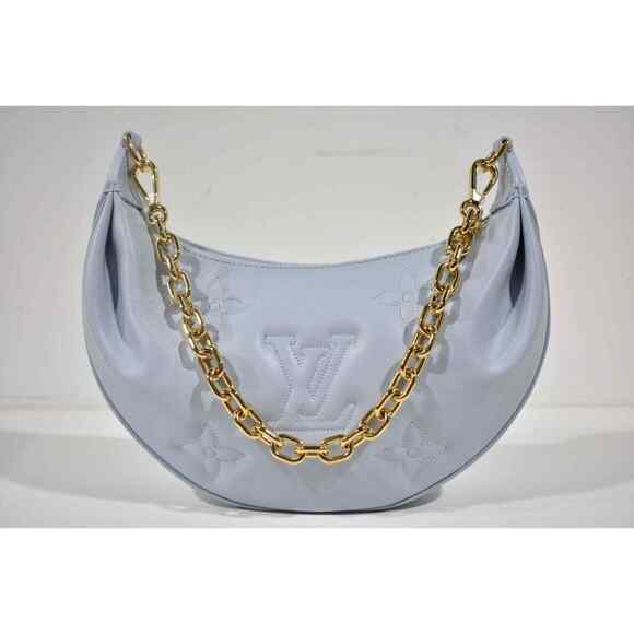 Louis Vuitton Over The Moon Loop Bubblegram Blue Chain Crossbody Shoulder Bag - Picture 2 of 13